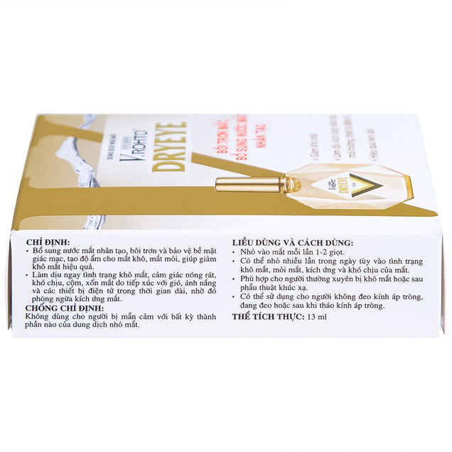 VRohto Dryeye Eye Drops for Relief, Moisturization, and Preventing Dry Eye