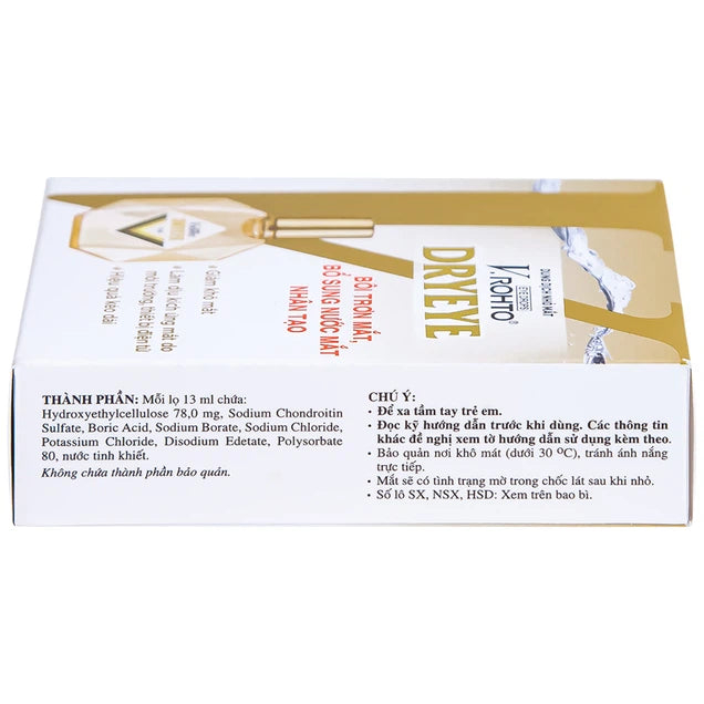 VRohto Dryeye Eye Drops for Relief, Moisturization, and Preventing Dry Eye