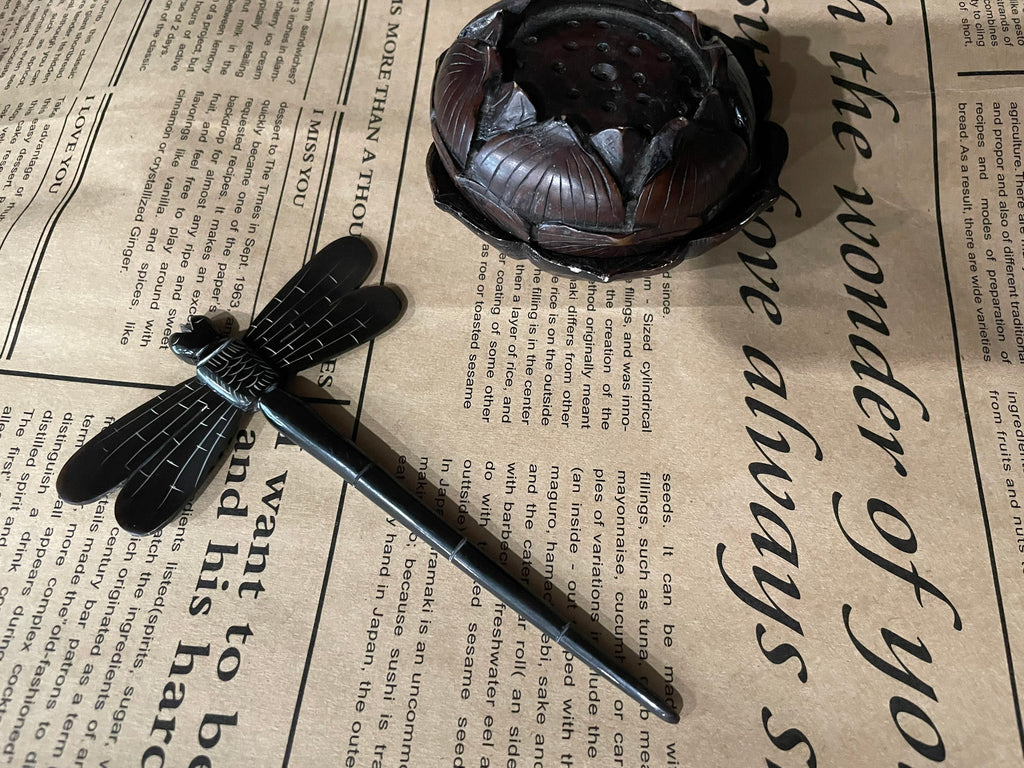 Dragonfly Horn Hair Stick Hairstick Hair Pin Hairpin Hair Accessories Handmade