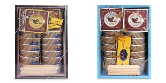 Vietnam Con Soc Black & Milk Paper Cup Paper Filter Coffee