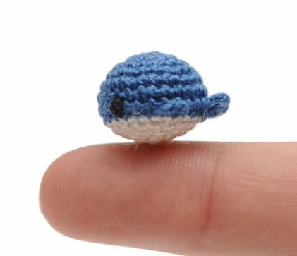 Micro Tiny Miniature Animal Handmade Amigurumi stuffed Toy Knit Crochet Doll VAC