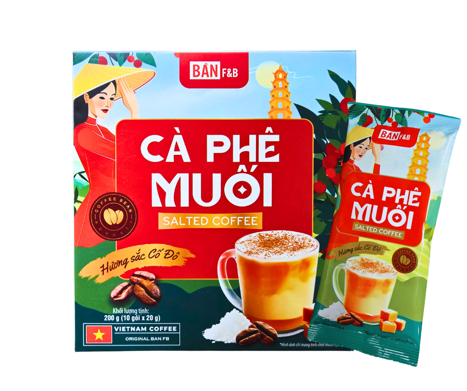 BAN F&B Eah'Leo Daklak Coffee Landscapes Weasel Original/Egg Coffee/ Salt Coffee
