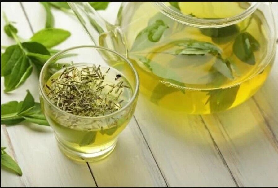 350g (12.3oz) Vietnamese Pandan Green Tea, Tra Sam Dua Bao Ngan from Vietnam