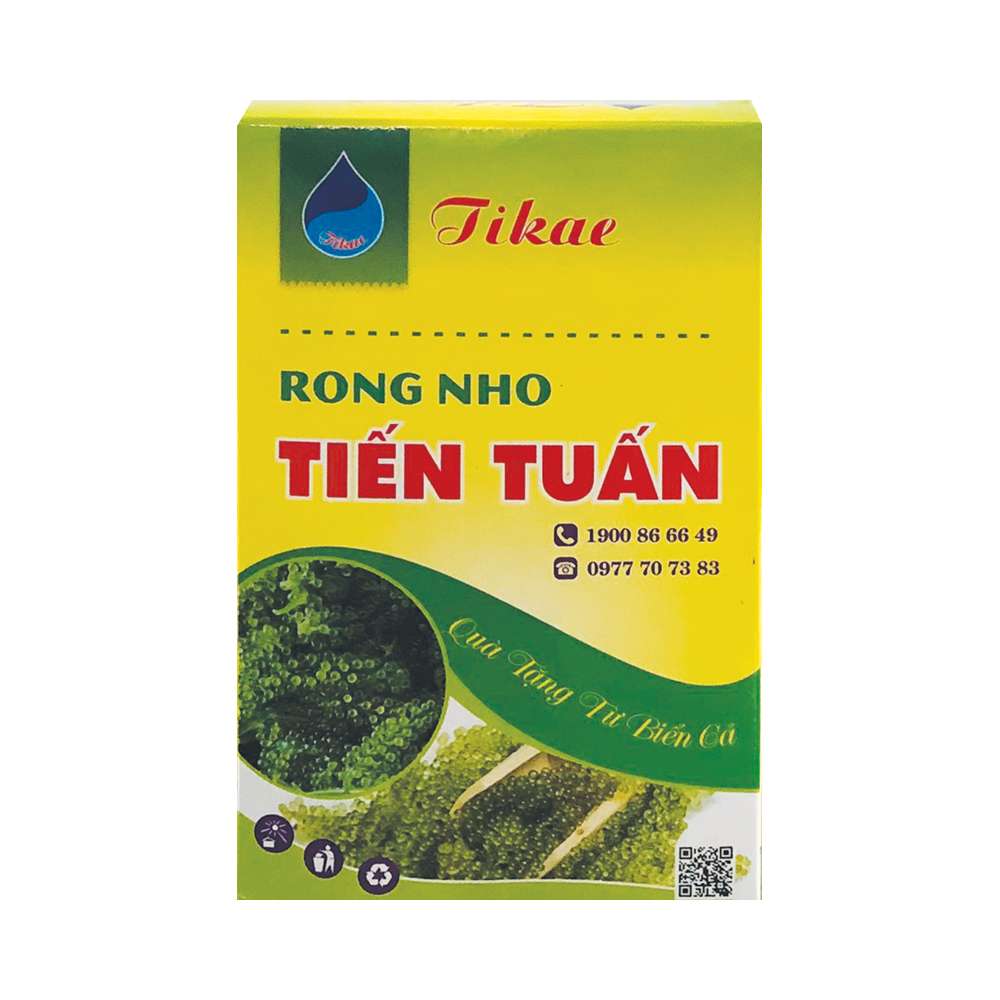 Tien Tuan Delicious Green Seagrapes - Product of Vietnam 50gr/bag