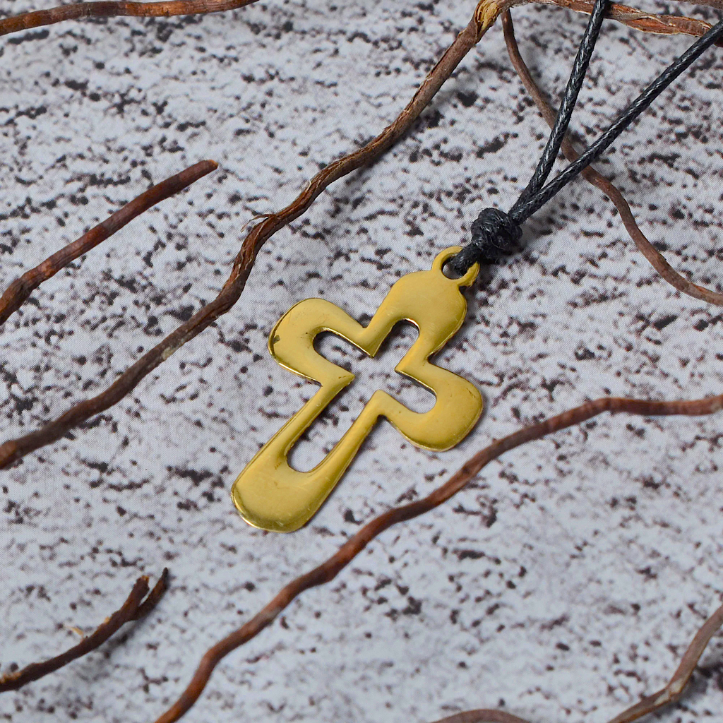 Cross Jesus Christian Sterling-silver Pewter Brass Necklace Pendant Jewelry