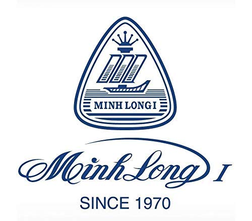 Minh Long Premium Porcelain Ceramic Chopsticks with Gift Box - 9.6 inches (6 pairs, ivory white)