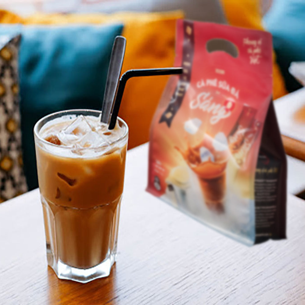 Rexsun -Sang Instant Milk Iced Coffee 3in1 - 570grams (30 packs x 18g)