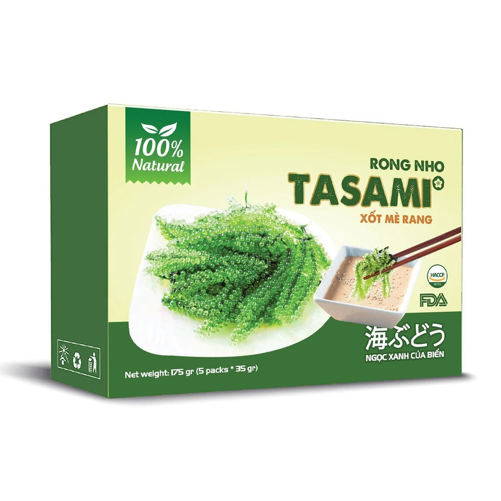 Tasami Seagrapes Wasabi Soybean Sauce 75g/ 100g/ 137.5g x 1 box | 100% Natural
