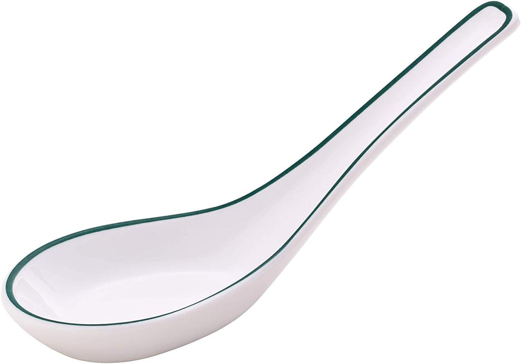 Minh Long Premium Porcelain Ceramic Soup Spoon With Variety Color