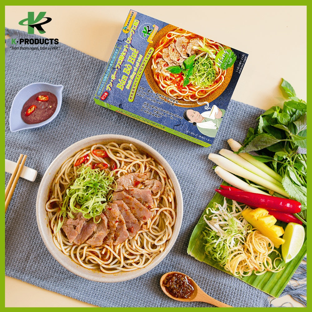 Vietnamese Traditional Noodles Variety Flavors K-Noodles VietsWay USA seller