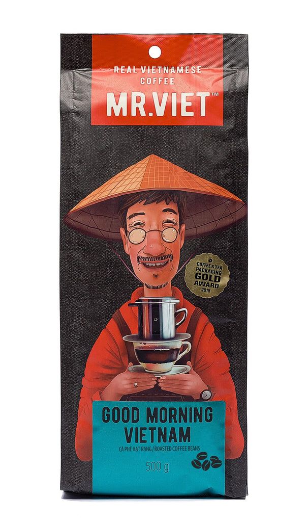 MR. VIET Coffee Vietnamese Coffee Bean Arabica Robusta Flavors 250 500g VietsWay