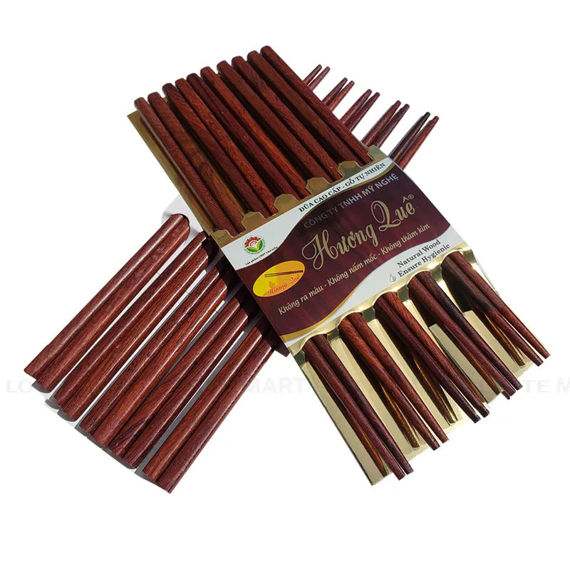Vietnamese Advanced Natural Wood Chopsticks (10 pairs) – Ensure Hygienic