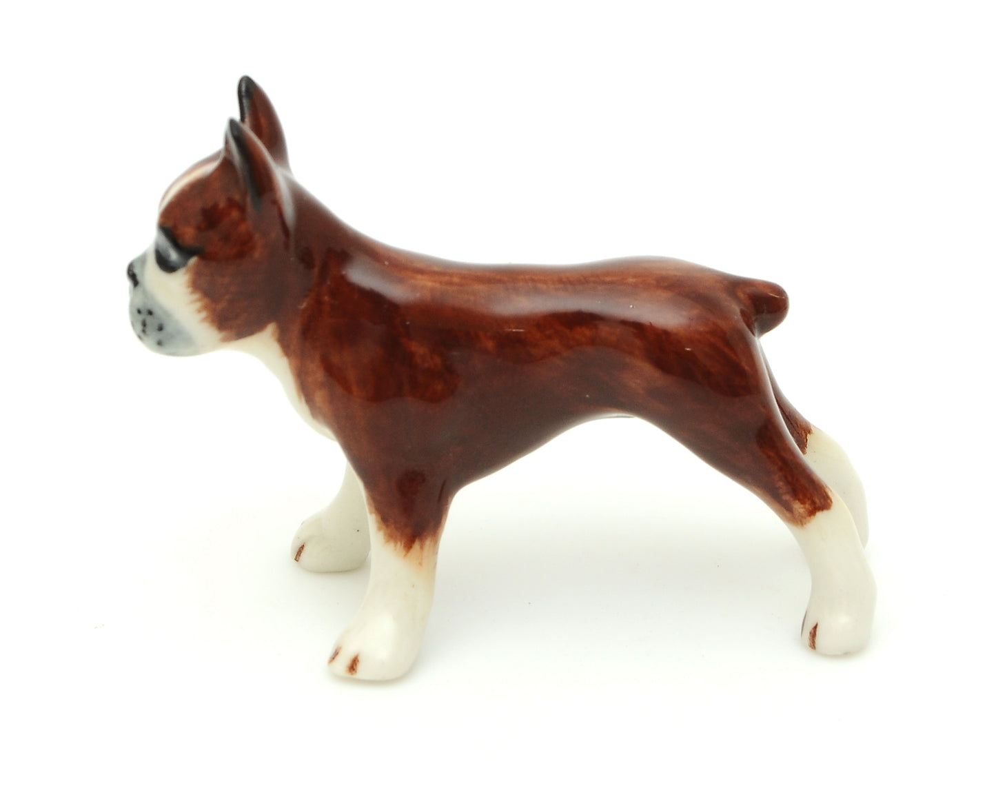 Handmade Miniatures Ceramic French Bulldog Figurine Animals Decor Collection