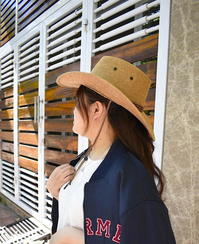 Belly Cowboy Hat Western Cool Summer Unisex's Hat Outdoor Sunshade Beach
