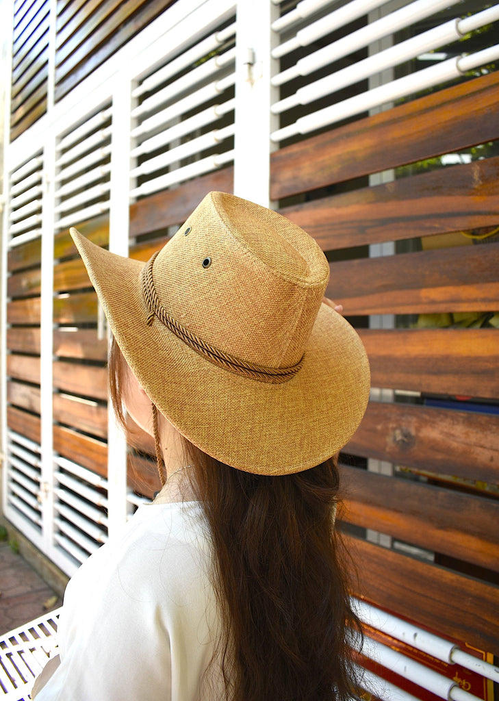 Belly Cowboy Hat Western Cool Summer Unisex's Hat Outdoor Sunshade Beach