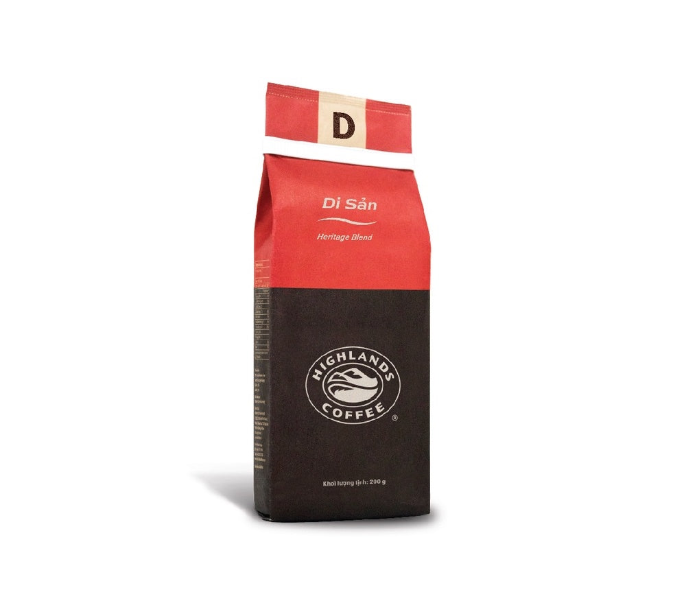 Highlands Coffee Vietnamese 200g Ground Coffee Beans