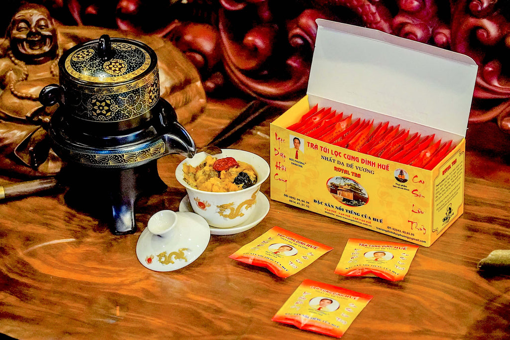 Cung Dinh Hue Tea Bags - Hue Imperial Tea Bags- Royal Tea Vietnamese Tea