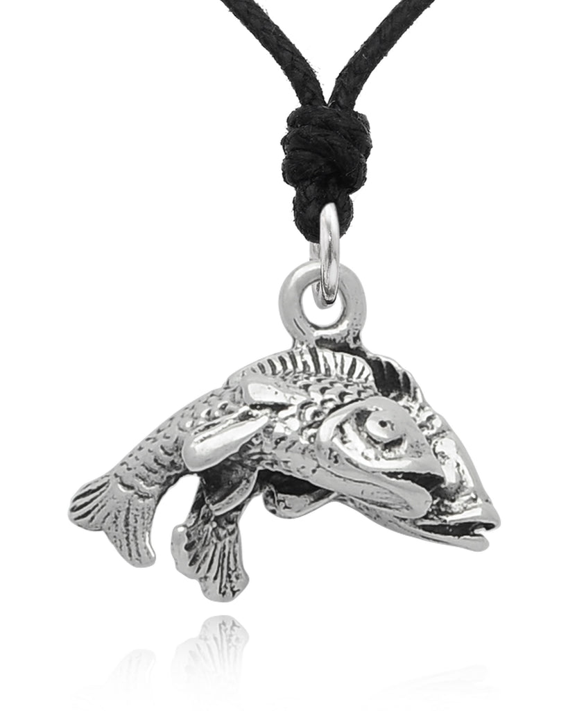 Couple Of Fish 92.5 Sterling Silver Brass Necklace Pendant Marine Melody Jewelry