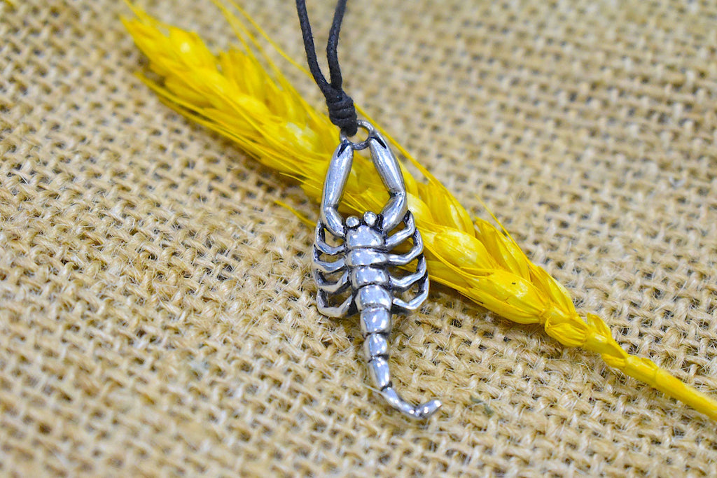 New Scorpion 92.5 Sterling Silver Pewter Gold Brass Necklace Pendant Jewelry