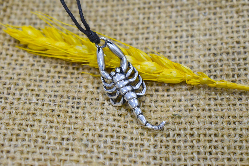 New Scorpion 92.5 Sterling Silver Pewter Gold Brass Necklace Pendant Jewelry