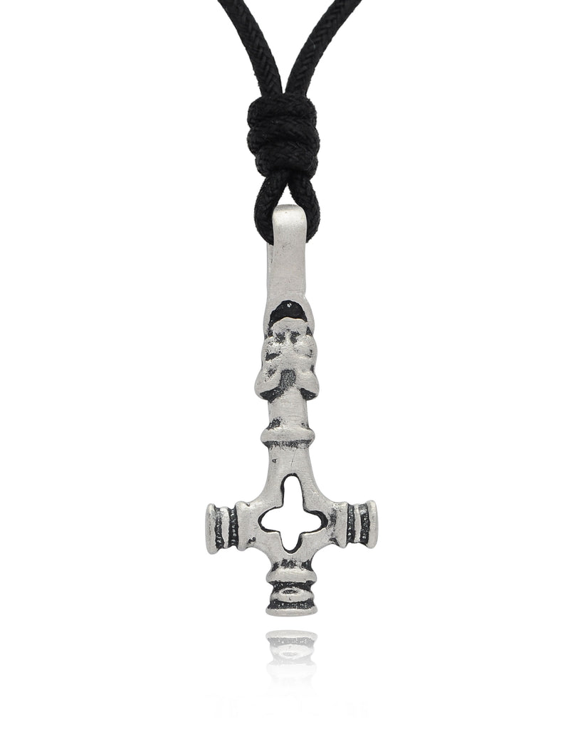 Lovely New Style Cross Silver Pewter Necklace Pendant Jewelry