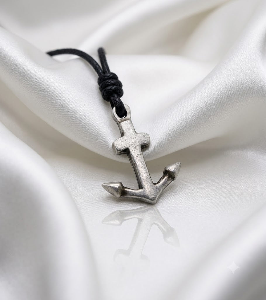 Flawless Anchor Ship Boat Pewter Brass Sterling Silver Necklace Pendant Jewelry