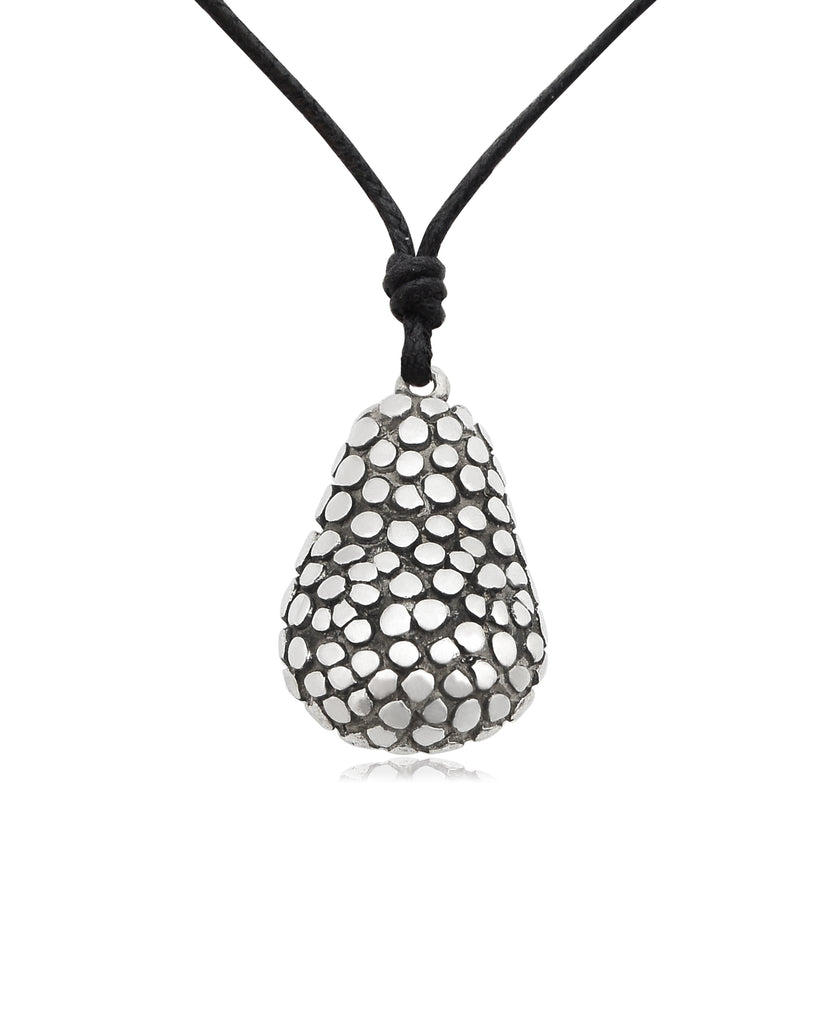 Avocado Fruit Pewter Silver Gold Brass Charm Necklace Pendent Jewelry