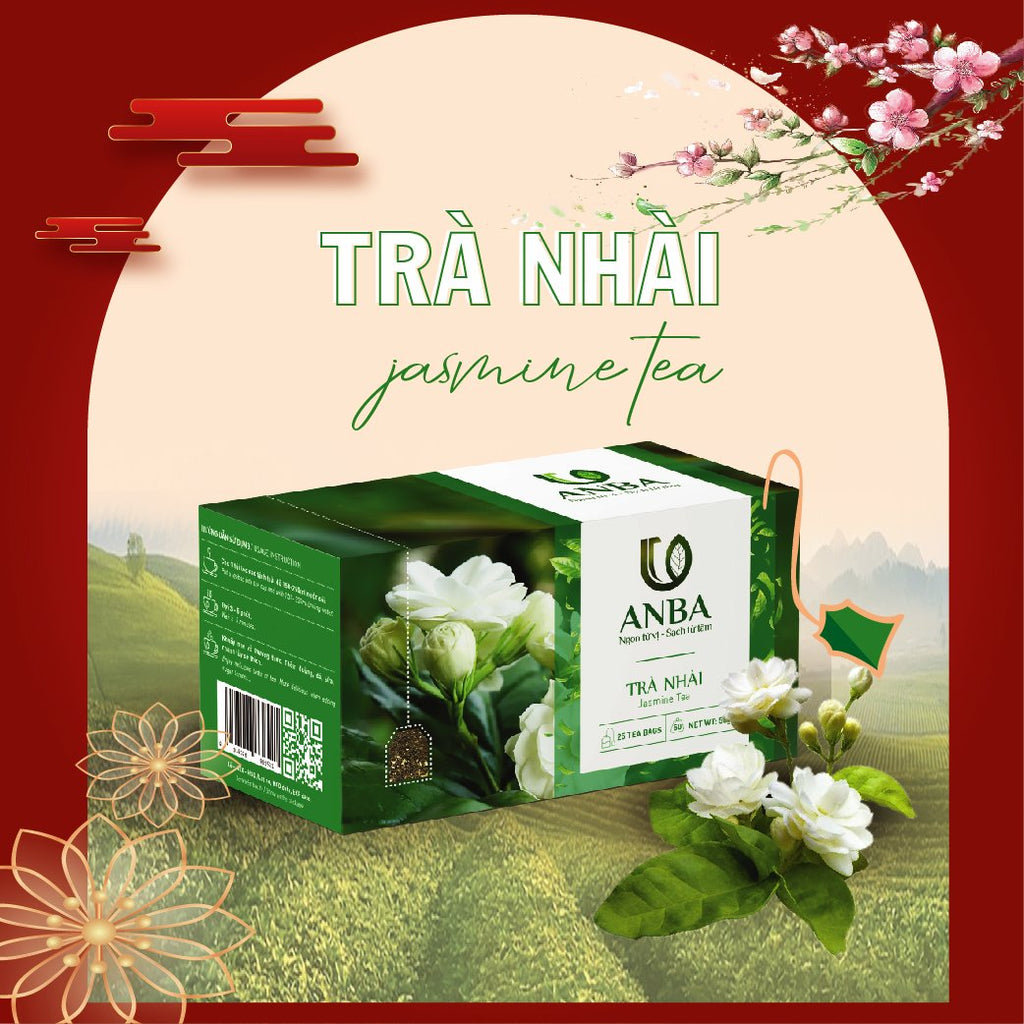 ANBA Tea Bags 25 Count Naturally Caffeine-Free Pure & Handpicked Herbal Infusion With Variety Flavors