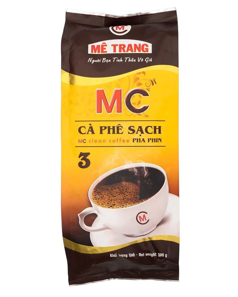 Me Trang Coffee 500 Grams Vietnamese Coffee Weasel, Ocean Blue, MC Clean