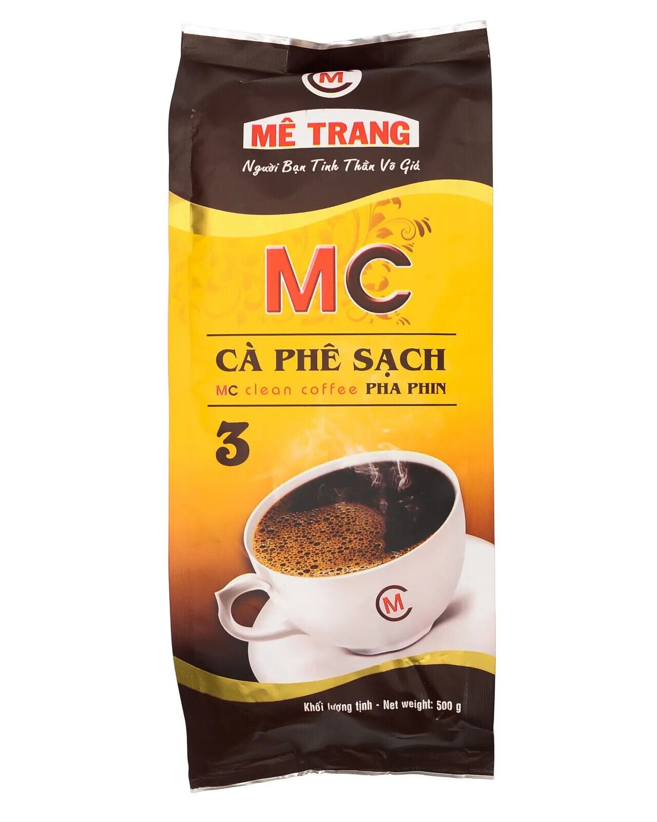 Me Trang Coffee 500 Grams Vietnamese Coffee Weasel, Ocean Blue, MC Clean