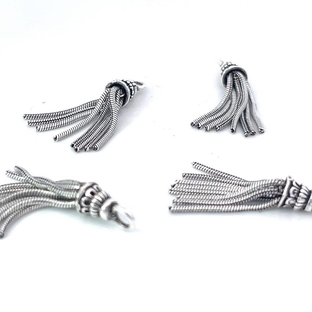 925 Sterling Silver Chain Tassel Charm Pendant Necklace Bracelet Earrings New