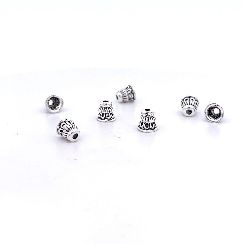 925 Sterling Silver Small Beads For Bracelet Necklace