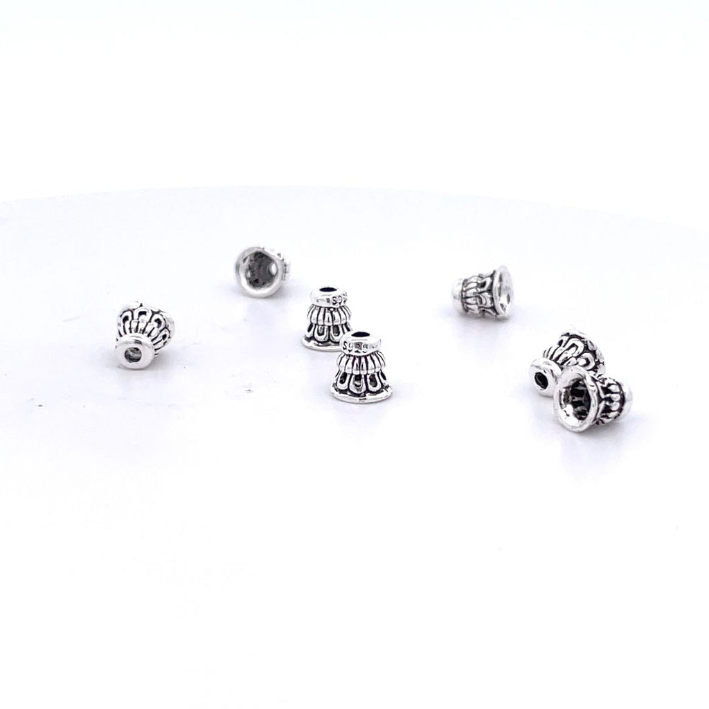 925 Sterling Silver Small Beads For Bracelet Necklace