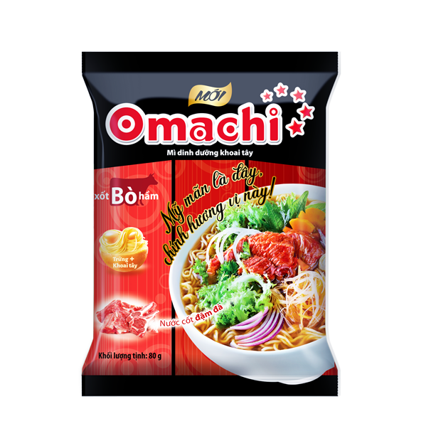 Vietnamese Instant Noodles Variety Flavor Omachi VietsWay USA seller