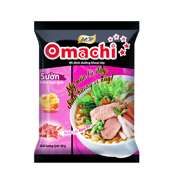 Vietnamese Instant Noodles Variety Flavor Omachi VietsWay USA seller