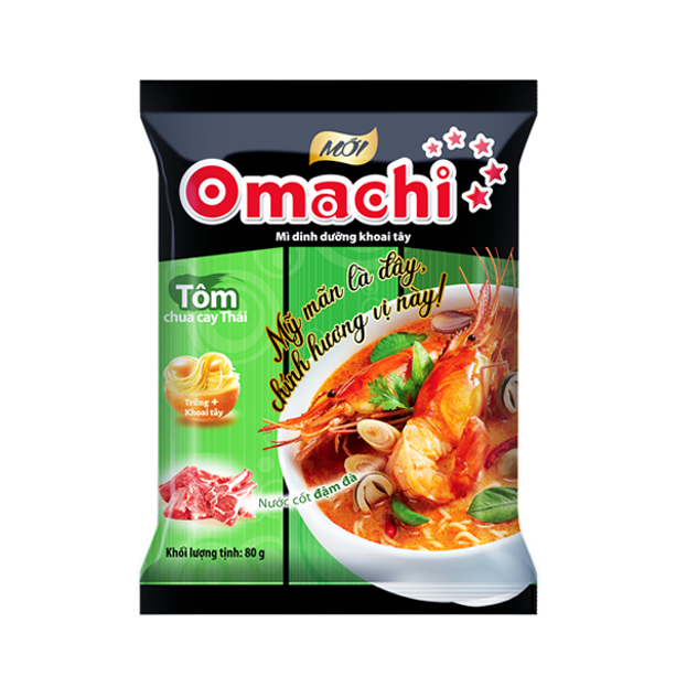 Vietnamese Instant Noodles Variety Flavor Omachi VietsWay USA seller
