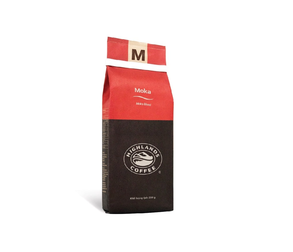 Highlands Coffee Vietnamese 200g Ground Coffee Beans