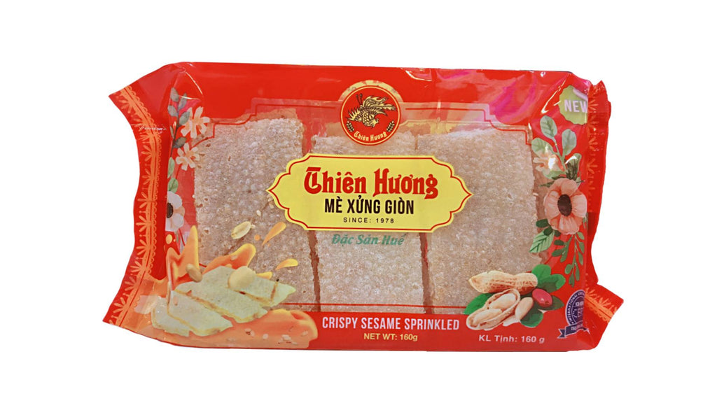 Thien Huong-Crispy Sesame Candy Box - Vietnamese Traditional Flavor 400g