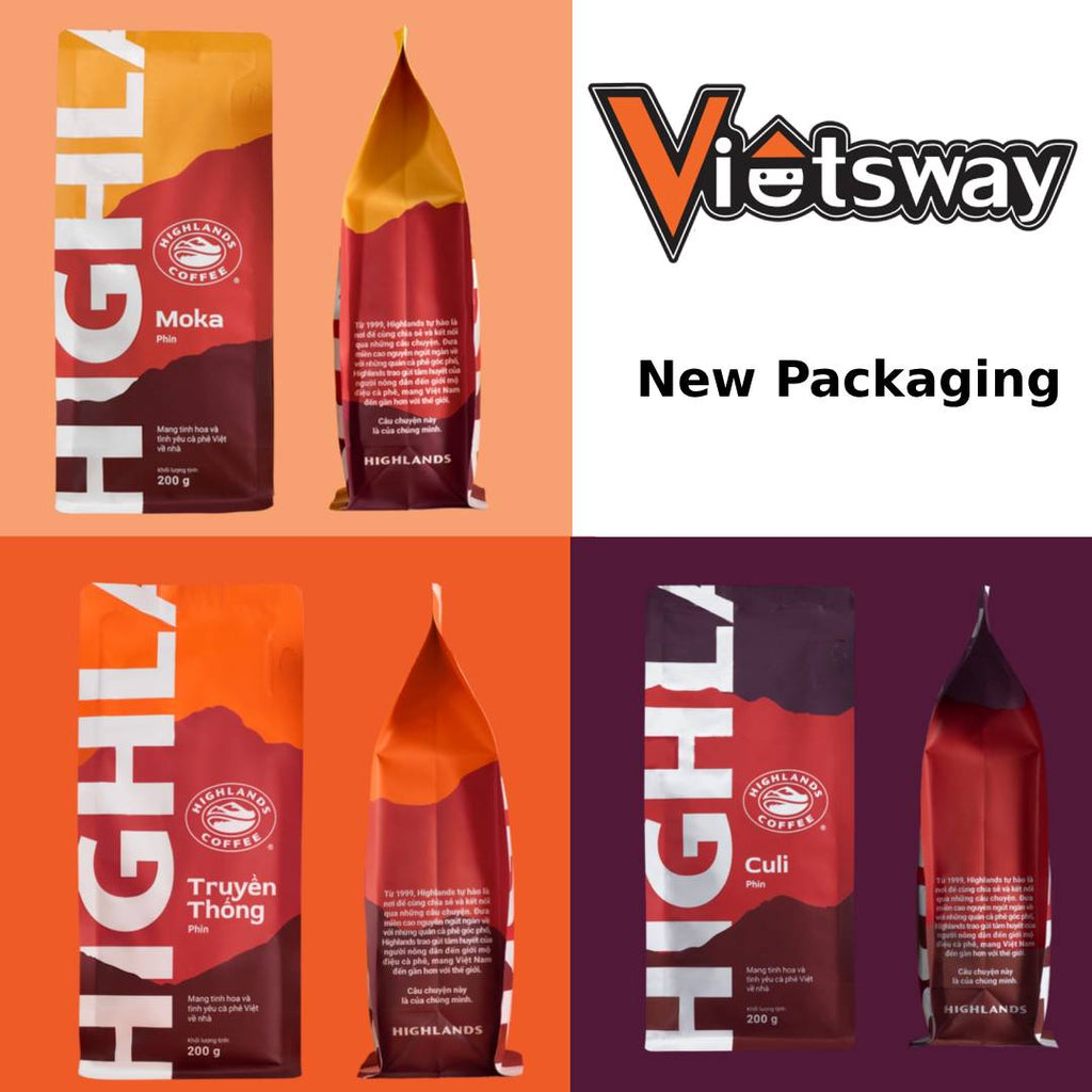 Highlands Coffee Vietnamese 200g Ground Coffee Beans