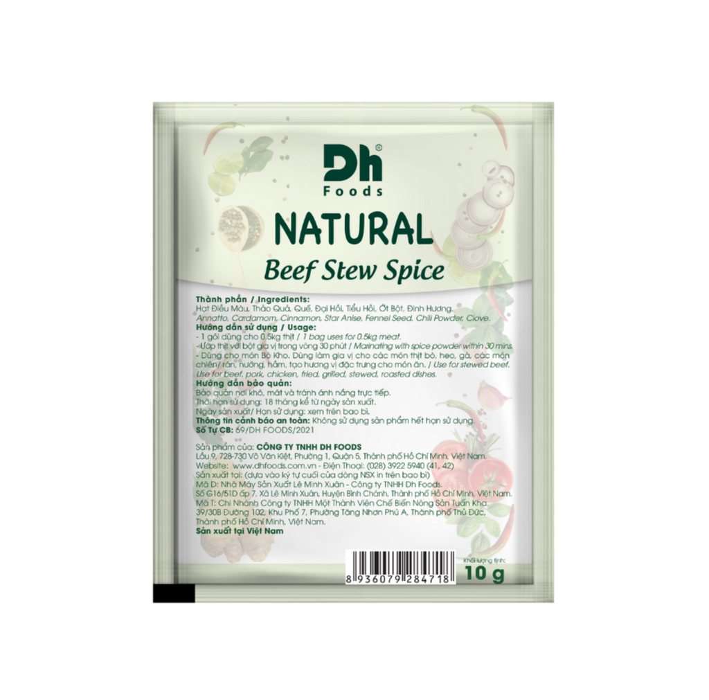 DH Food Meat Marinade - Mac Mat, Cham Cheo, Grilled Meat, 5 Spice & Curry Powder