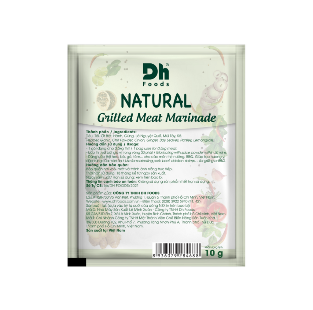 DH Food Meat Marinade - Mac Mat, Cham Cheo, Grilled Meat, 5 Spice & Curry Powder