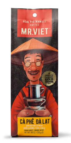 MR. VIET Coffee Vietnamese Coffee Bean Arabica Robusta Flavors 250 500g VietsWay