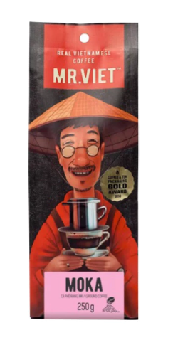 MR. VIET Coffee Vietnamese Coffee Bean Arabica Robusta Flavors 250 500g VietsWay