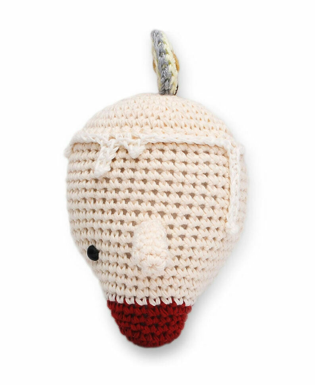 Portly Candle Claus Handmade Amigurumi Stuffed Toy Knit Crochet Doll VAC