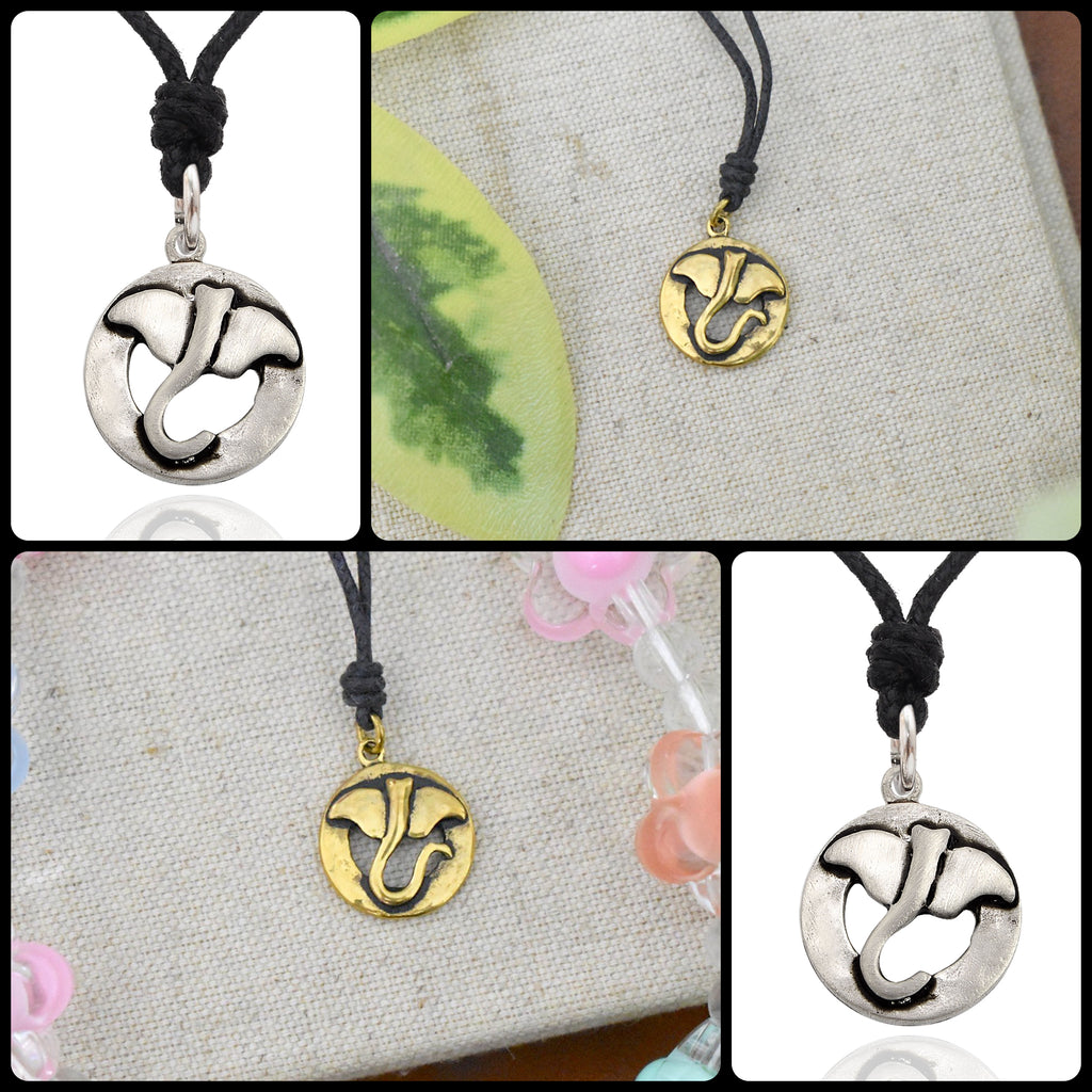 New Stingray Silver Pewter Gold Brass Charm Necklace Pendant Jewelry