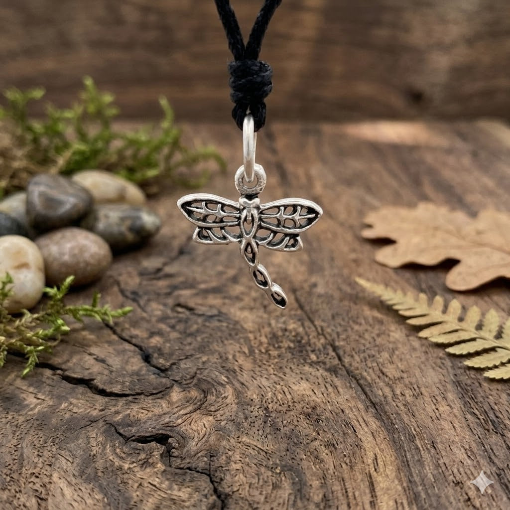 New Lovely Dragonfly Sterling Silver Brass Pewter Charm Necklace Pendant Jewelry