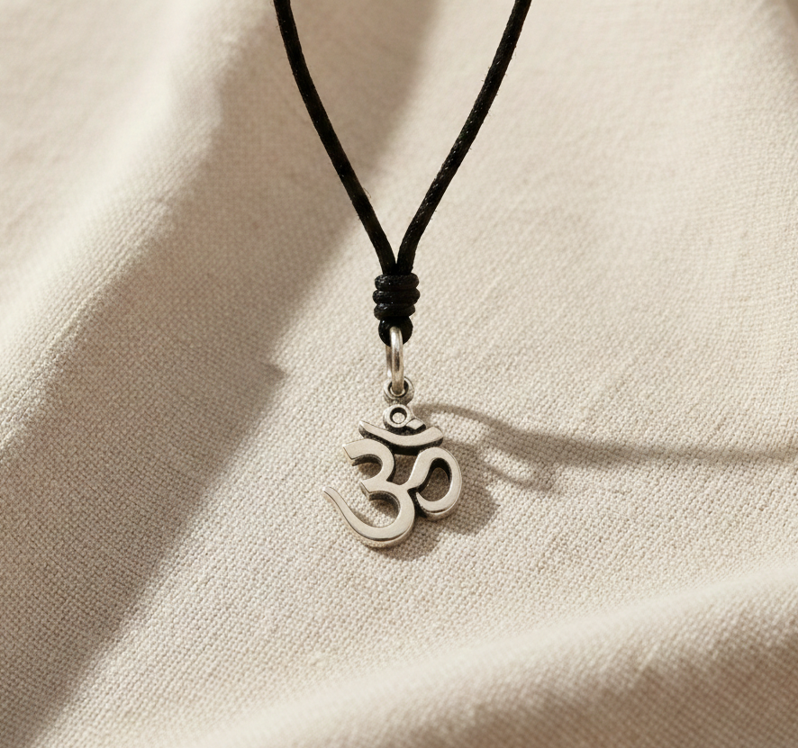 Trending Hindu Ohm Ohm 92.5 Sterling Silver Gold Brass Pewter Necklace Pendant Jewelry