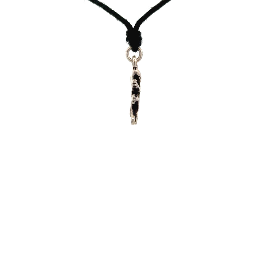 Lizard Reptile Handmade 92.5 Sterling Silver Brass Necklace Pendant Jewelry