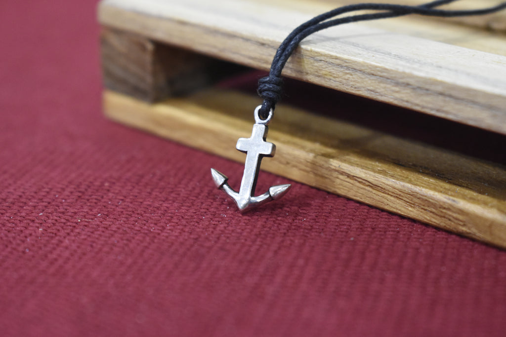 Flawless Anchor Ship Boat Pewter Brass Sterling Silver Necklace Pendant Jewelry