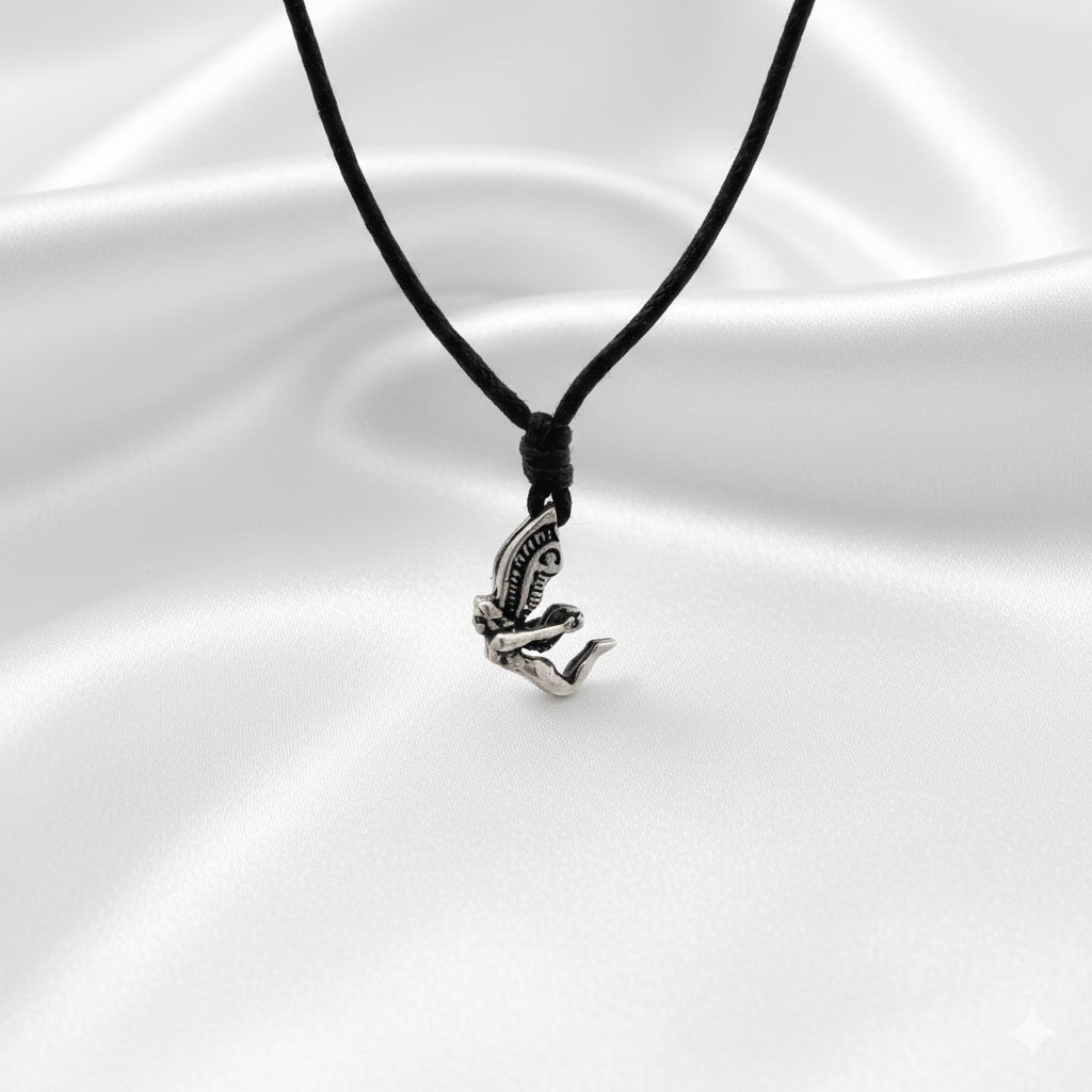 Lovely Angel Sterling Silver Pewter Gold Brass Charm Necklace Pendant Jewelry